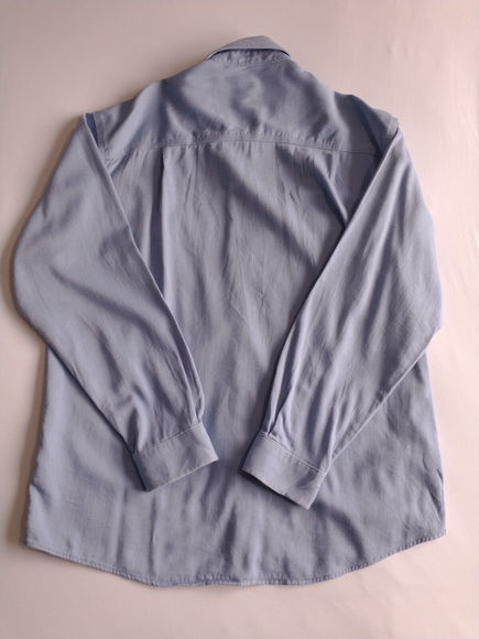 Carhartt FR | Men's Blue Flame Resistant Work Shirt Long Sleeve Workwear | L - Picture 5 of 6